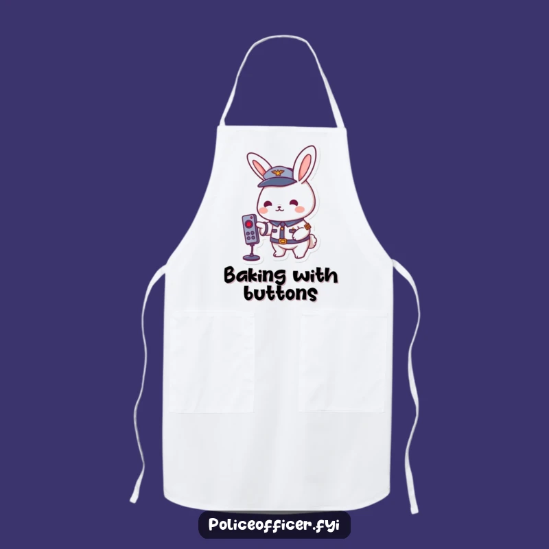Funny Rabbit Uniform Apron: Playful Presser, Perfect For Kitchen Funny Gift!