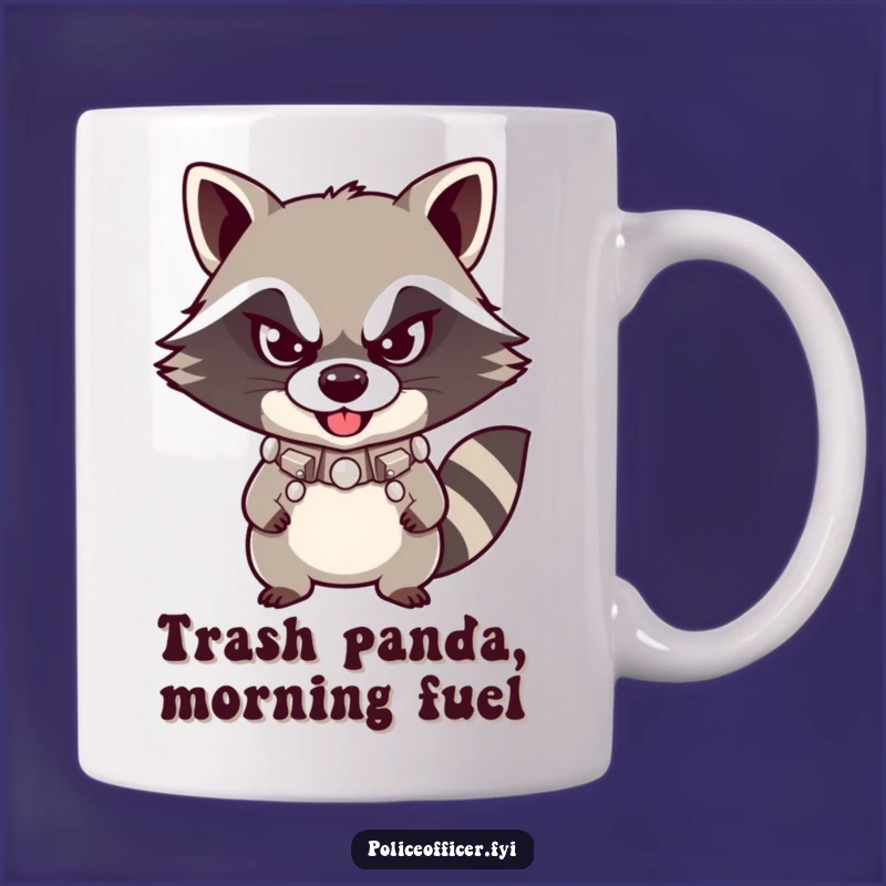 Funny Raccoon Mug - Mischievous Bandit Gift for Coffee Lovers