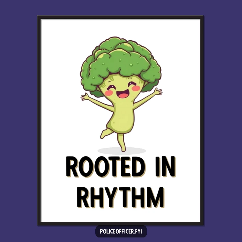 Funny Broccoli Digital Art: Hilarious Pirouettes for Instant Joy!