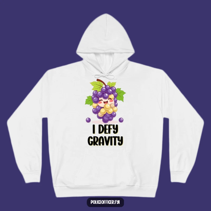 Funny Grapes Hoodie: Cozy Up with Hilarious Bouncing Fruit Fun!