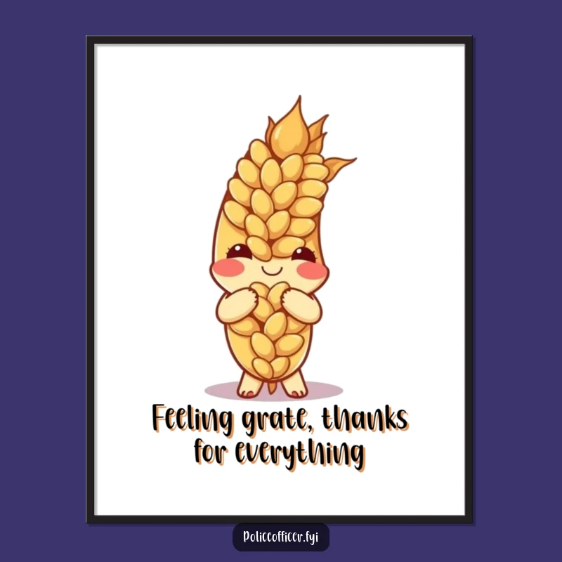 Charming Printable Wall Art: Bowing Wheat, Wholesome Free Downloadable Decor for a Peaceful Space