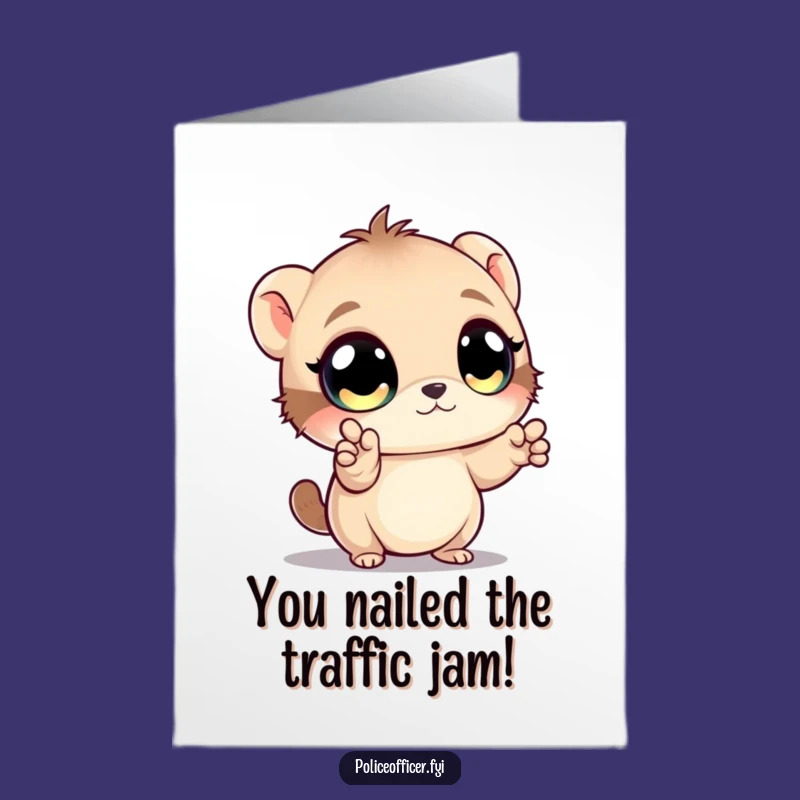 Free Printable Congrats Card: Creature Directs Your Big Win - Downloadable!