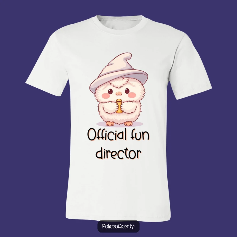 Funny Fluffy Creature Whistle Tee: Wearable Humor and a Hilarious Gift Idea